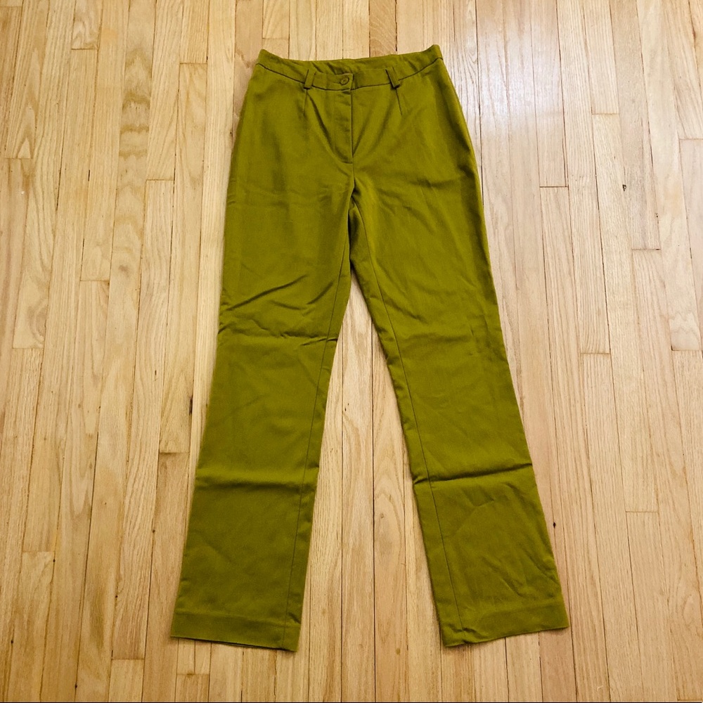 Lily Pulitzer Avocado Green Minimal Mod Trousers